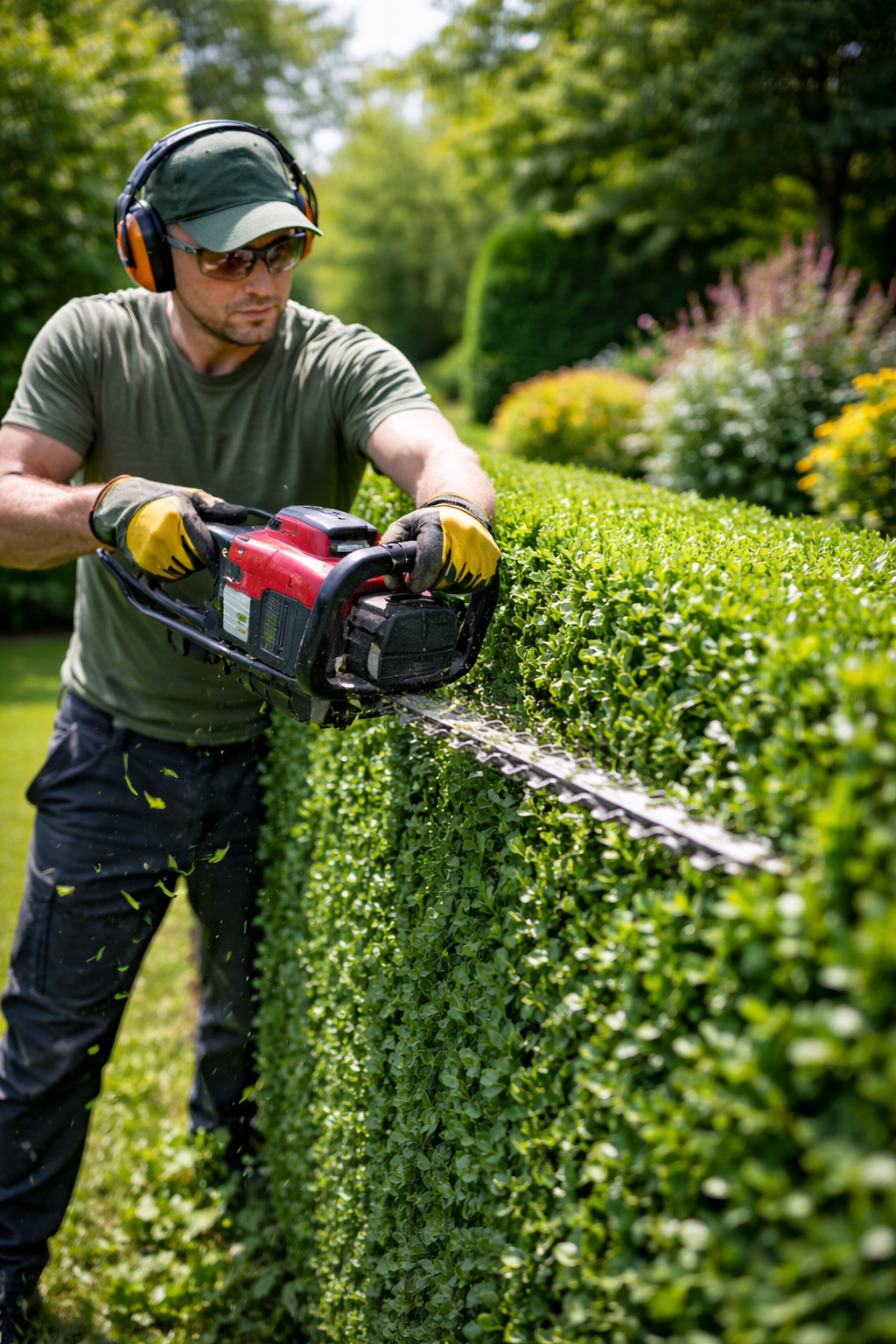 Hedge trimming